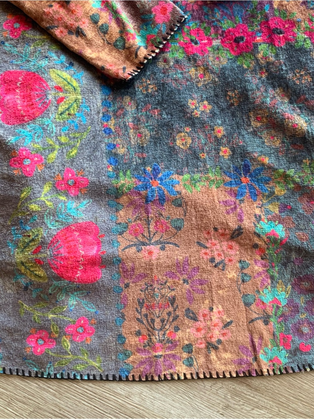 NATURAL LIFE Cozy Blanket Hoodie Kimono/Robe - Picture 13 of 13